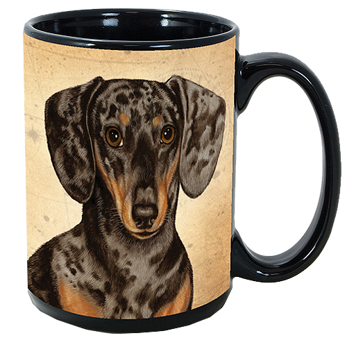 My Faithful Friends Mug - Dachshund (Dapple)