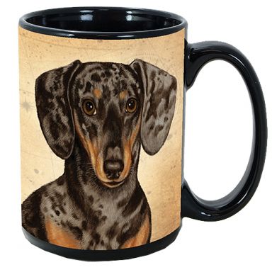 My Faithful Friends Mug - Dachshund (Dapple)