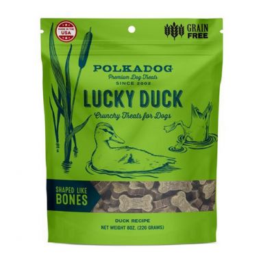 Polka Dog Bakery - Lucky Ducky - Crunchy Treats for Dogs