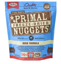 Primal Pet Foods Raw Canine Duck Freeze-Dried Formula 14oz