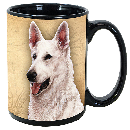 My Faithful Friends Mug - German Shepherd (White)