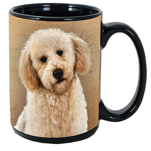 My Faithful Friends Mug - Labradoodle (White)