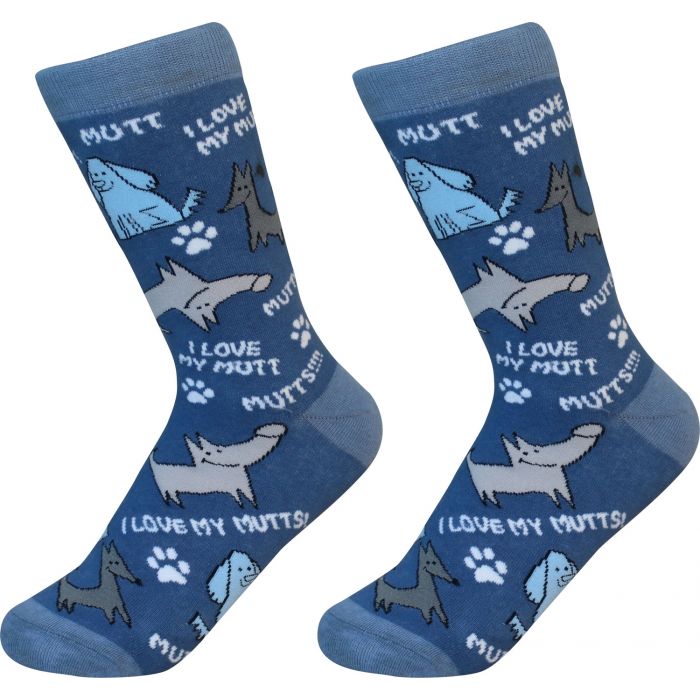 I Love My Mutt Socks - 30% OFF!