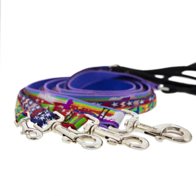 Lupine Limited Edition MicroBatch Dog Leash Four Your Paws Only