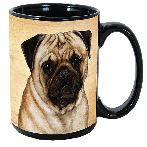 My Faithful Friends Mug - Pug (Fawn)