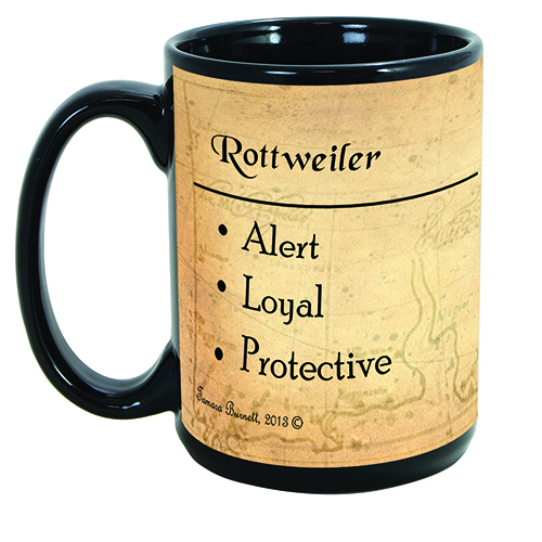 My Faithful Friends Mug - Rottweiler