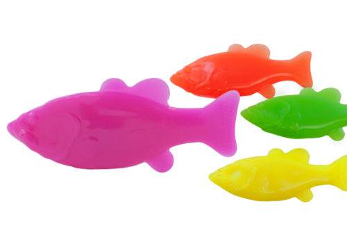pink fish toy