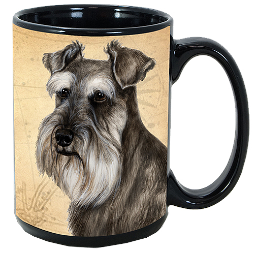 My Faithful Friends Mug - Schnauzer (Uncropped)