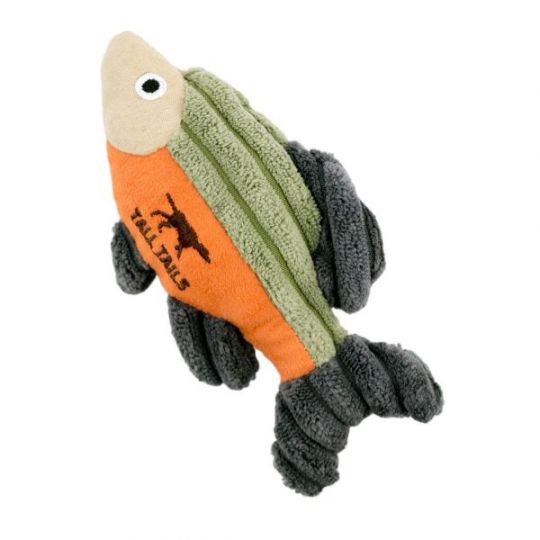 stuffed fish dog toy