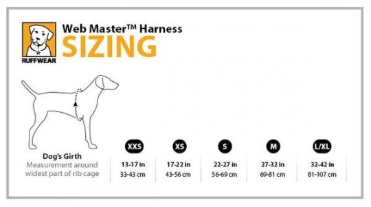 ruffwear webmaster harness s